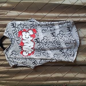 EUC- RARE OG Legend 'Savage' Sleeveless Hoodie